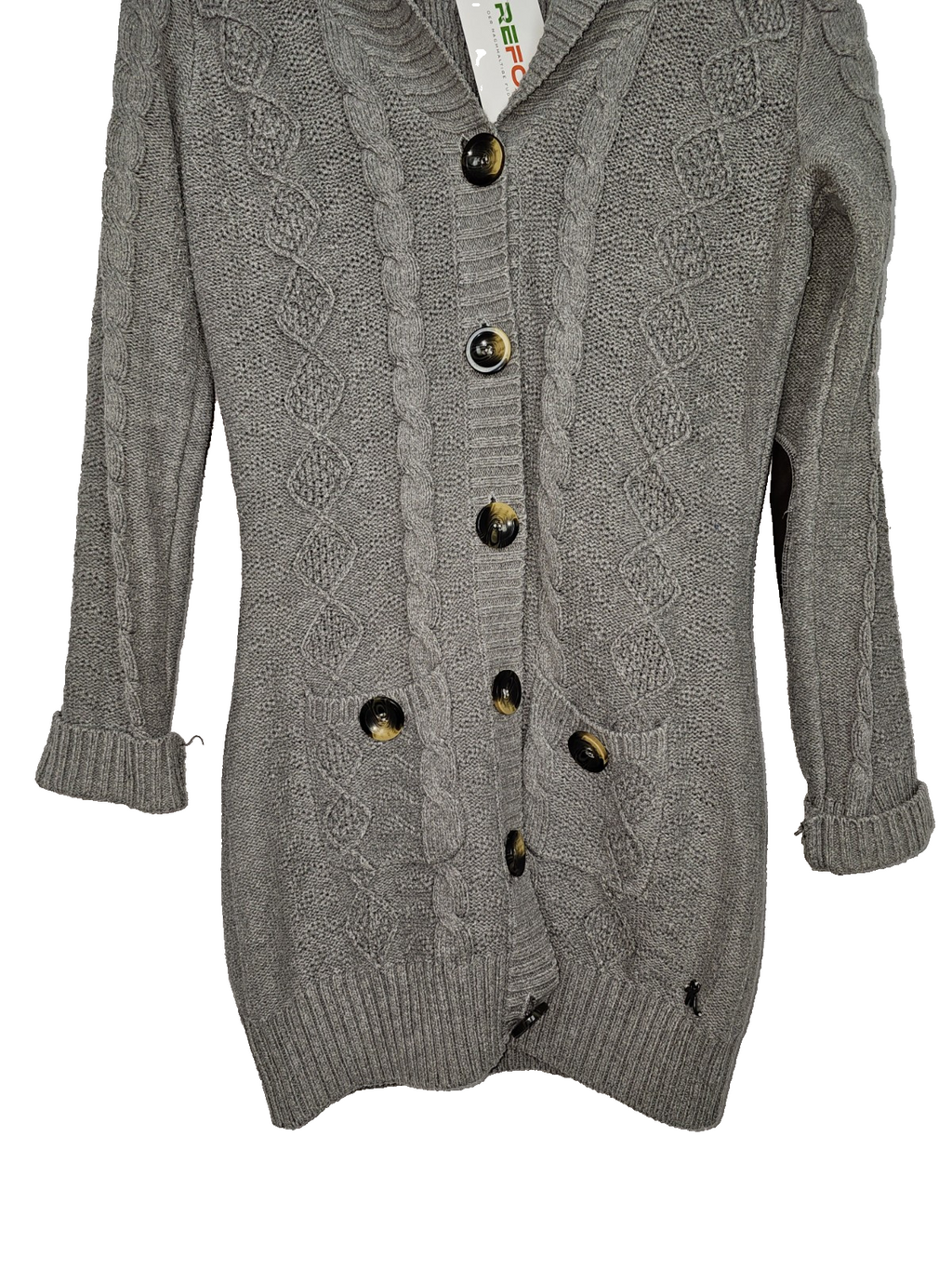 EK7143 Damen Strickjacke von Magal, Grau, Gr.L2