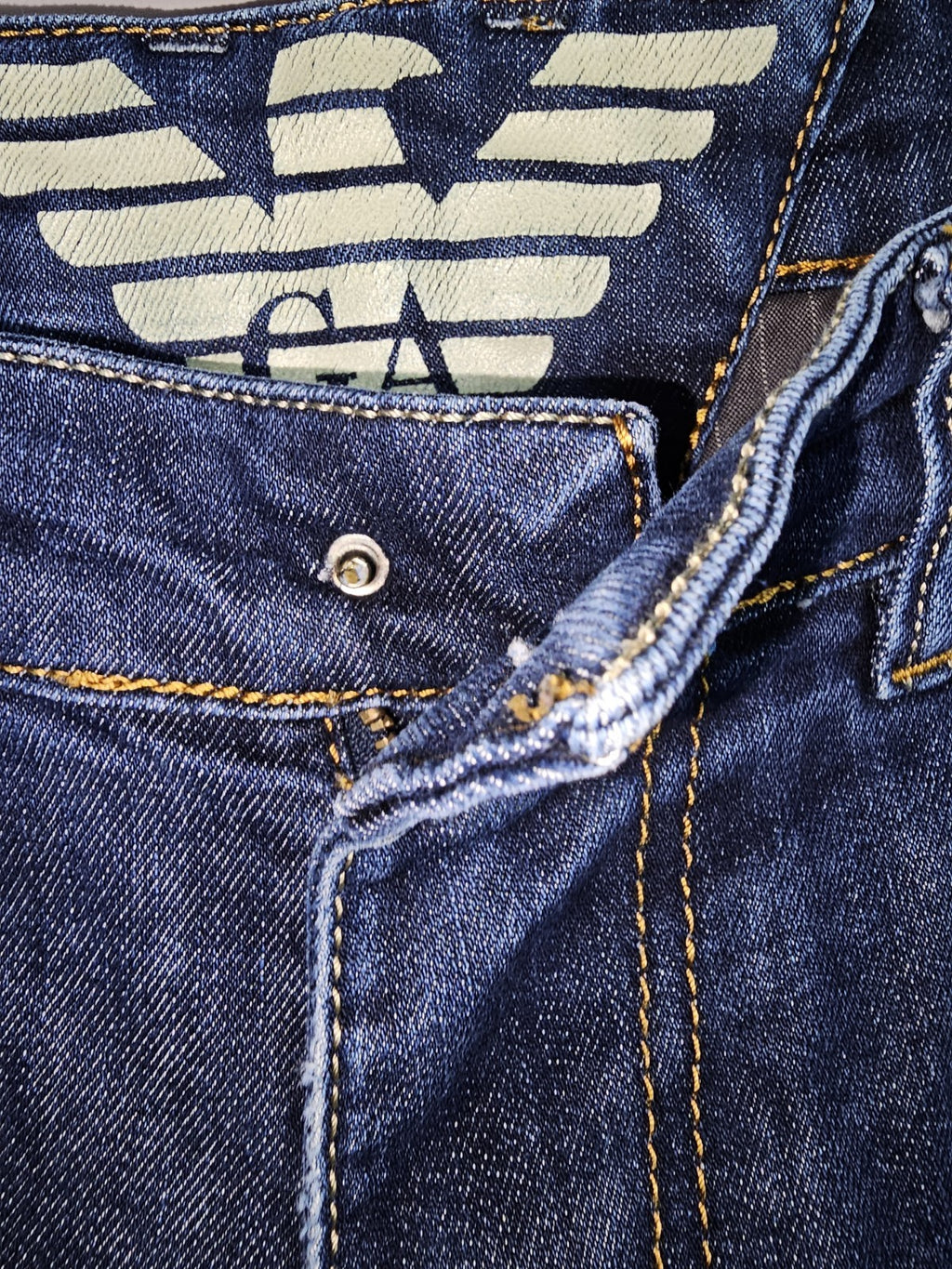 EK1996 Herren Jeans von Giorgio Armani, blau, Gr.333