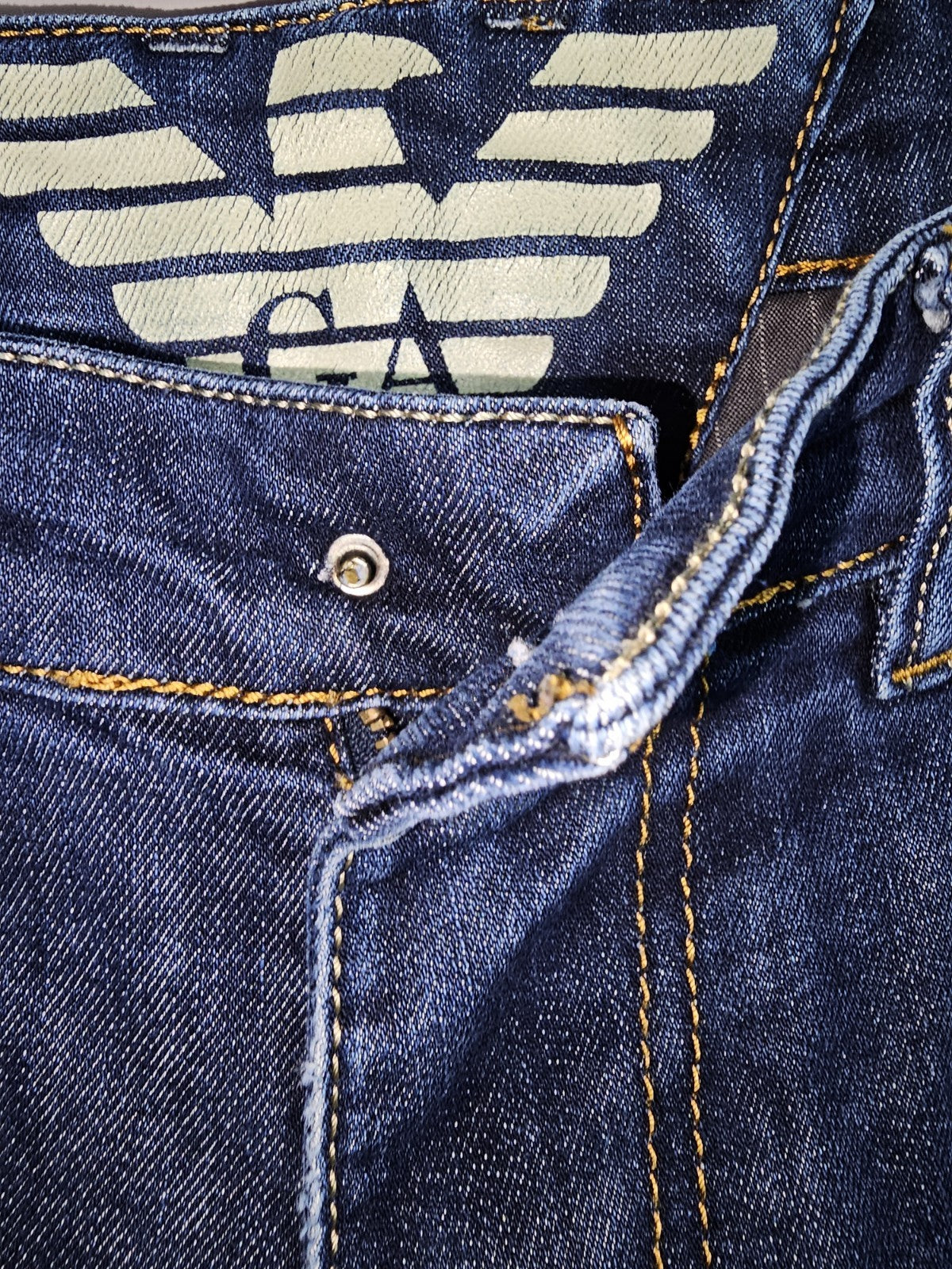 EK1996 Herren Jeans von Giorgio Armani, blau, Gr.333