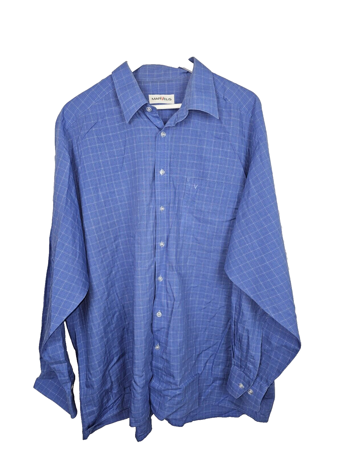 EK6823 Herren Hemd von MarVelis, blau, Gr.2XL0