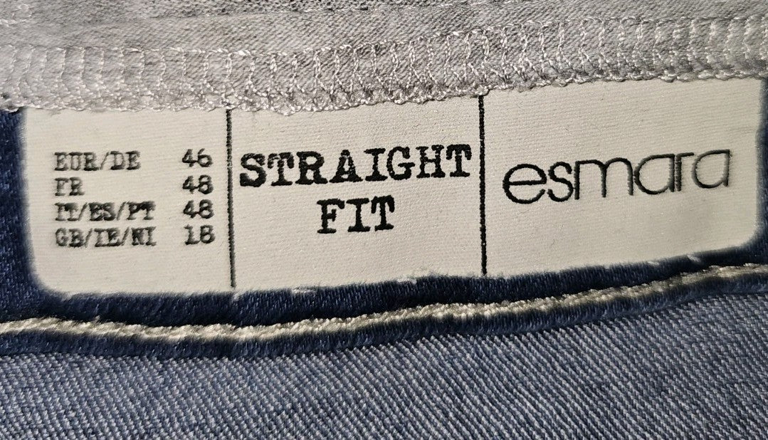 EK1716 Damen Umstandshose / Shorts von Esmara, blau, Gr.46 2