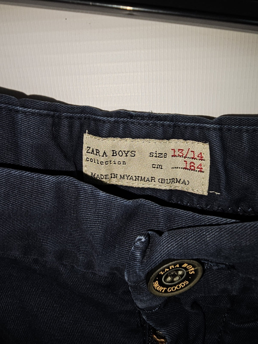 EK8240 Herren Shorts von Zara, Dunkelblau,  Gr. 1642