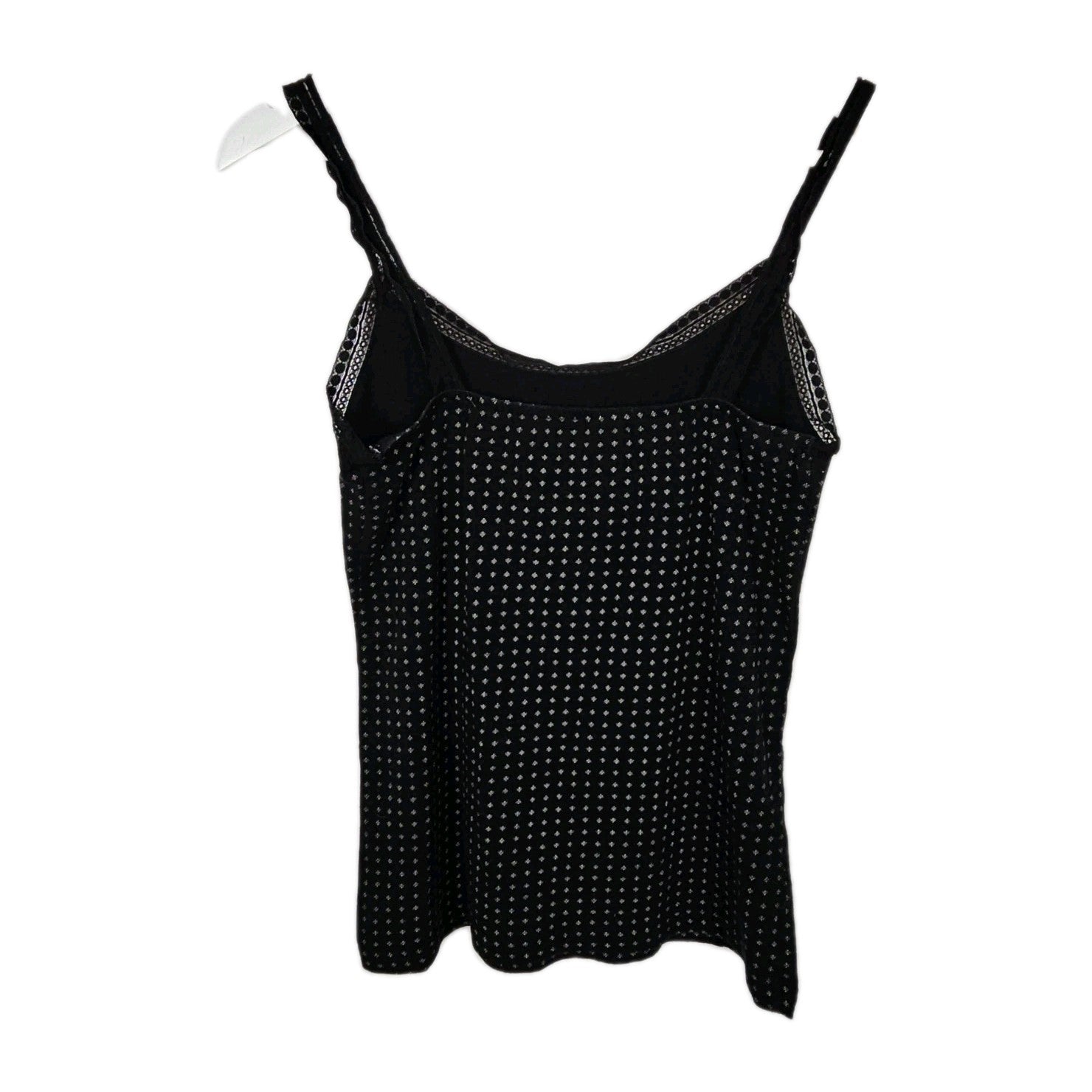 EK11076 Damen Spitzentop, Schwarz, Gr. S2