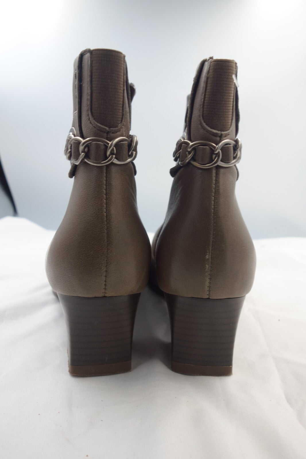 ES0373 Damen Stiefeletten von Luftpolster, braun, Gr. 5 (38)3