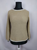 EK3706 Damen Pullover von nala, flachsfarben, Gr. 400