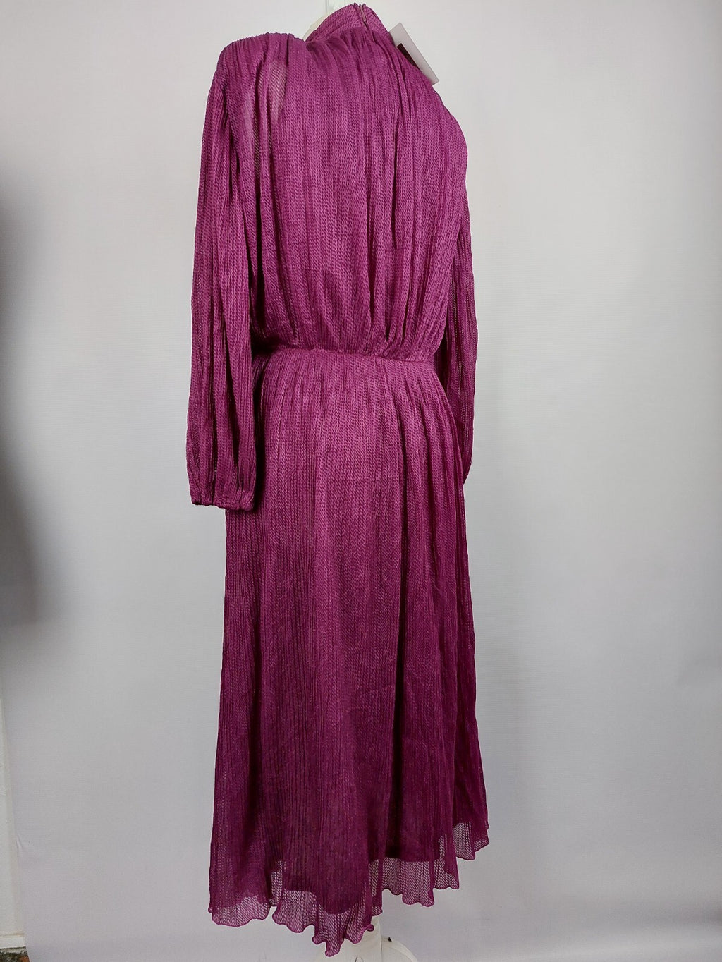 EK2486 Lila Schluppenkleid von FINK für Damen, Gr. 405