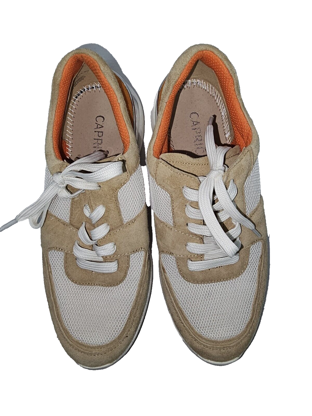ES0708 Damen Halbschuh von Caprice,  orange-braun, Gr.362