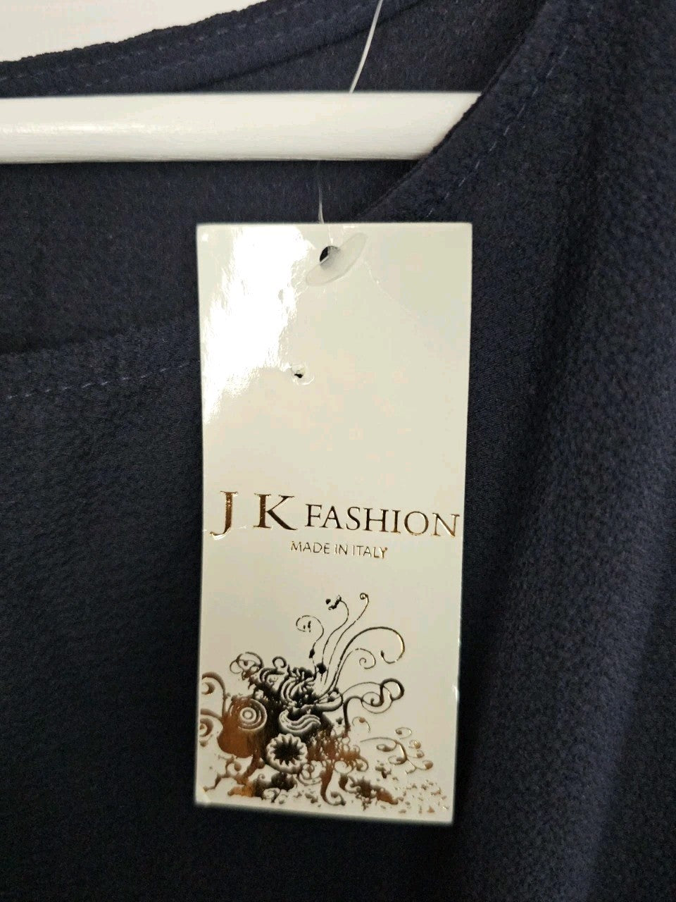 EK9654 Damen Jumpsuit von JK Fashion, blau, Gr.S2