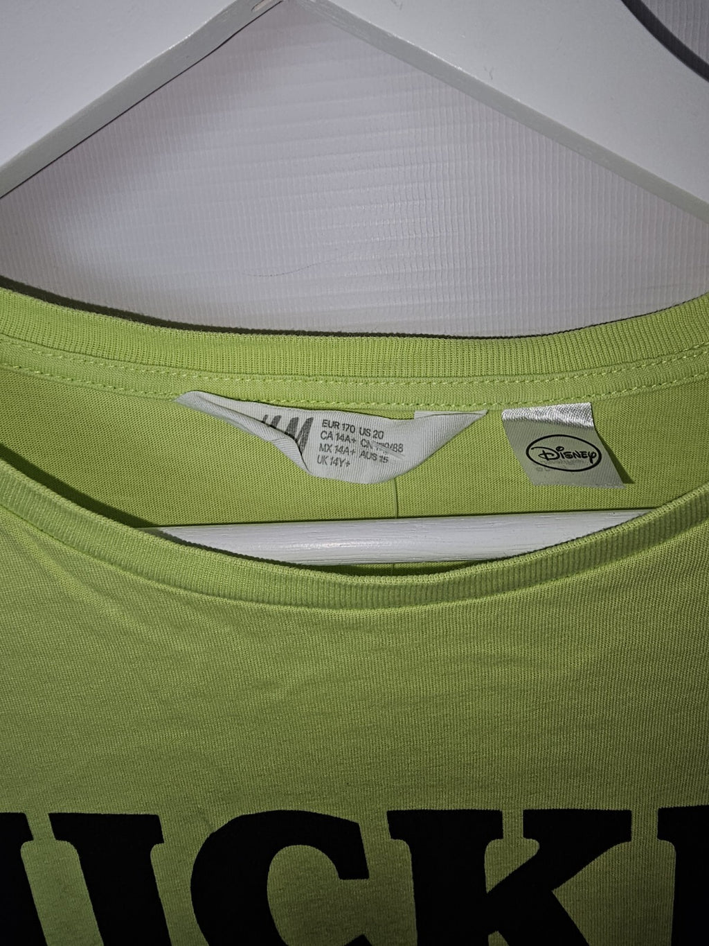 EK1582 Mädchen Shirt von H&M, Grün, Gr.1701