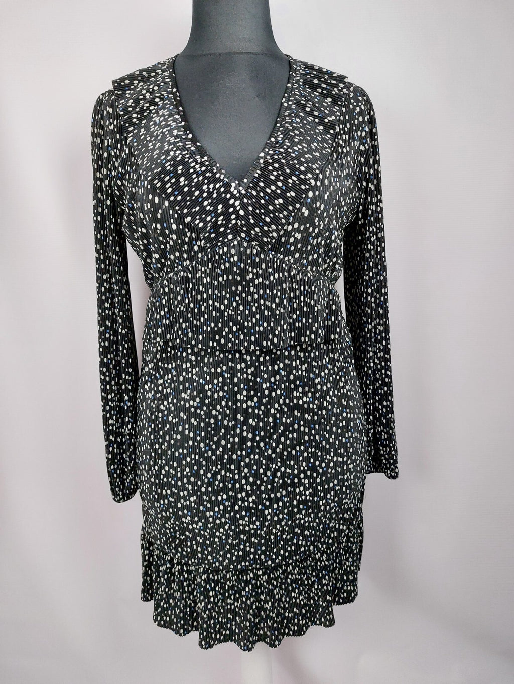 EK5043 Damen Kleid von Tramontana, schwarz mit Punkten, Gr. 380