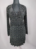 EK5043 Damen Kleid von Tramontana, schwarz mit Punkten, Gr. 380
