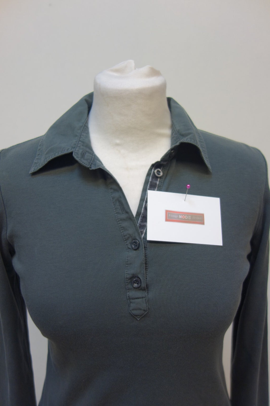 EK3772 Damen Shirt von Street One, grüngrau, Gr. 361