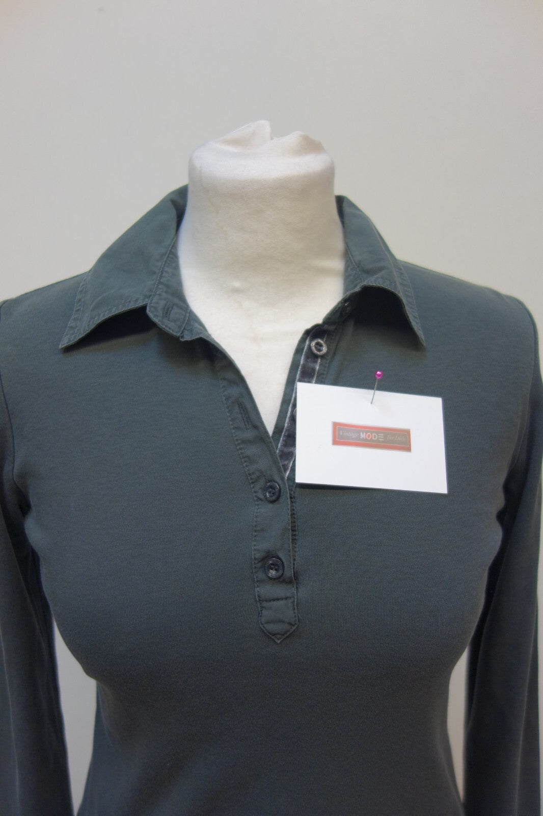 EK3772 Damen Shirt von Street One, grüngrau, Gr. 361