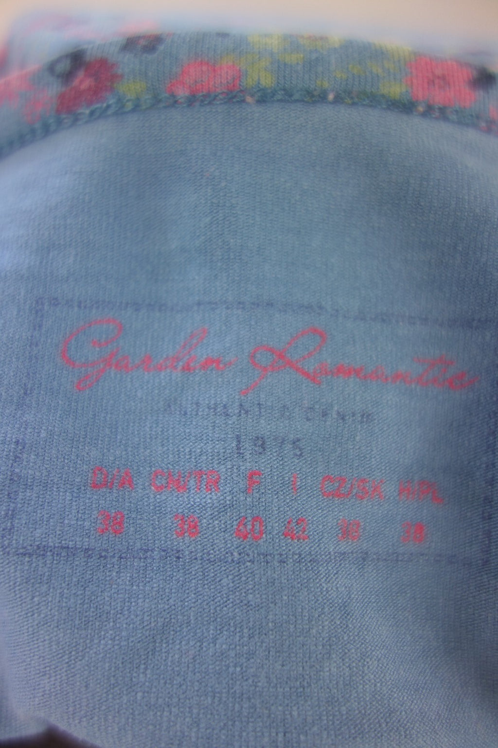 EK4218 Damen Kleid von Garden Romantic, blau, Gr. 384