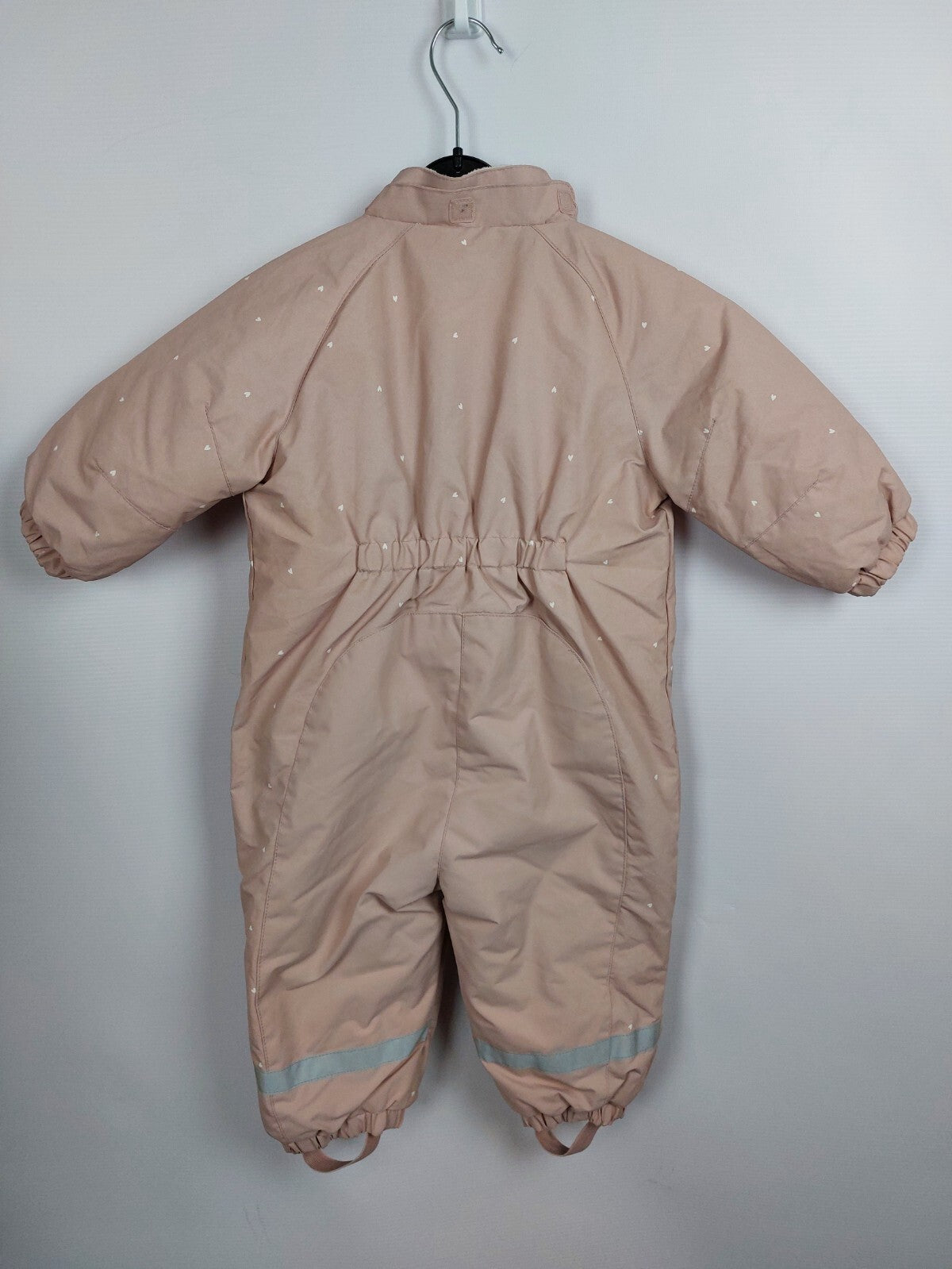 EK0486 Mädchen Schneeanzug von H&M, rosa, Gr. 806
