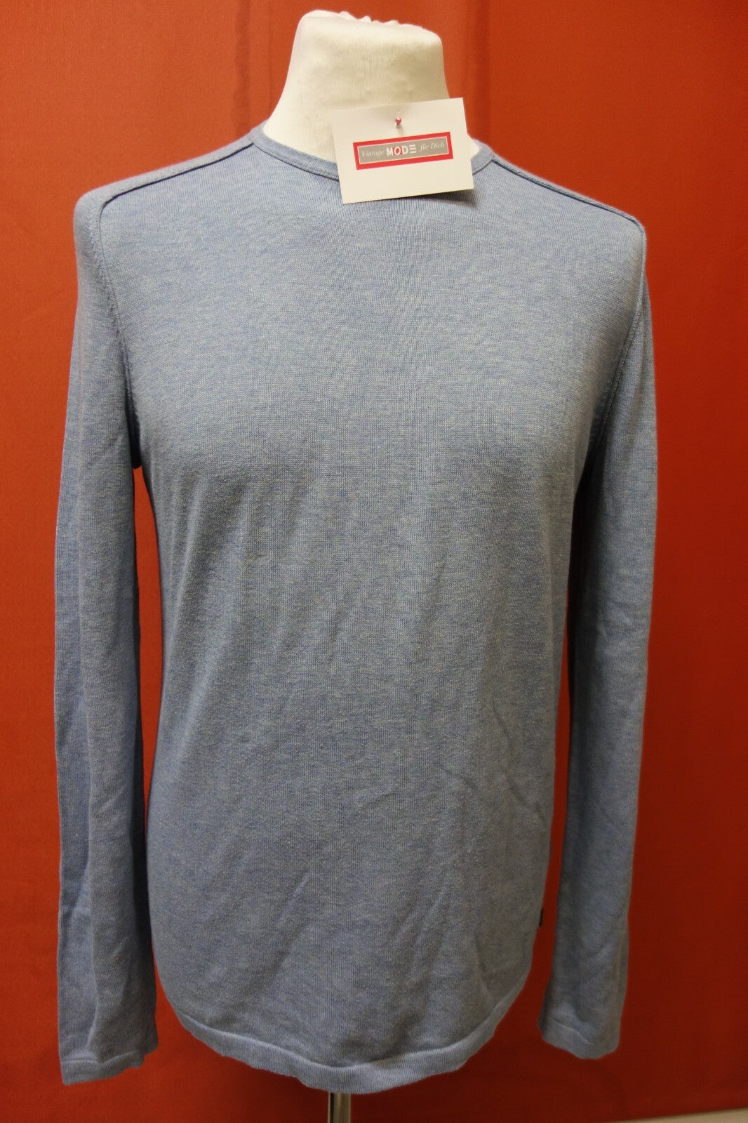 EK0403 Damen Langarmshirt von Hugo Boss, blau, M0