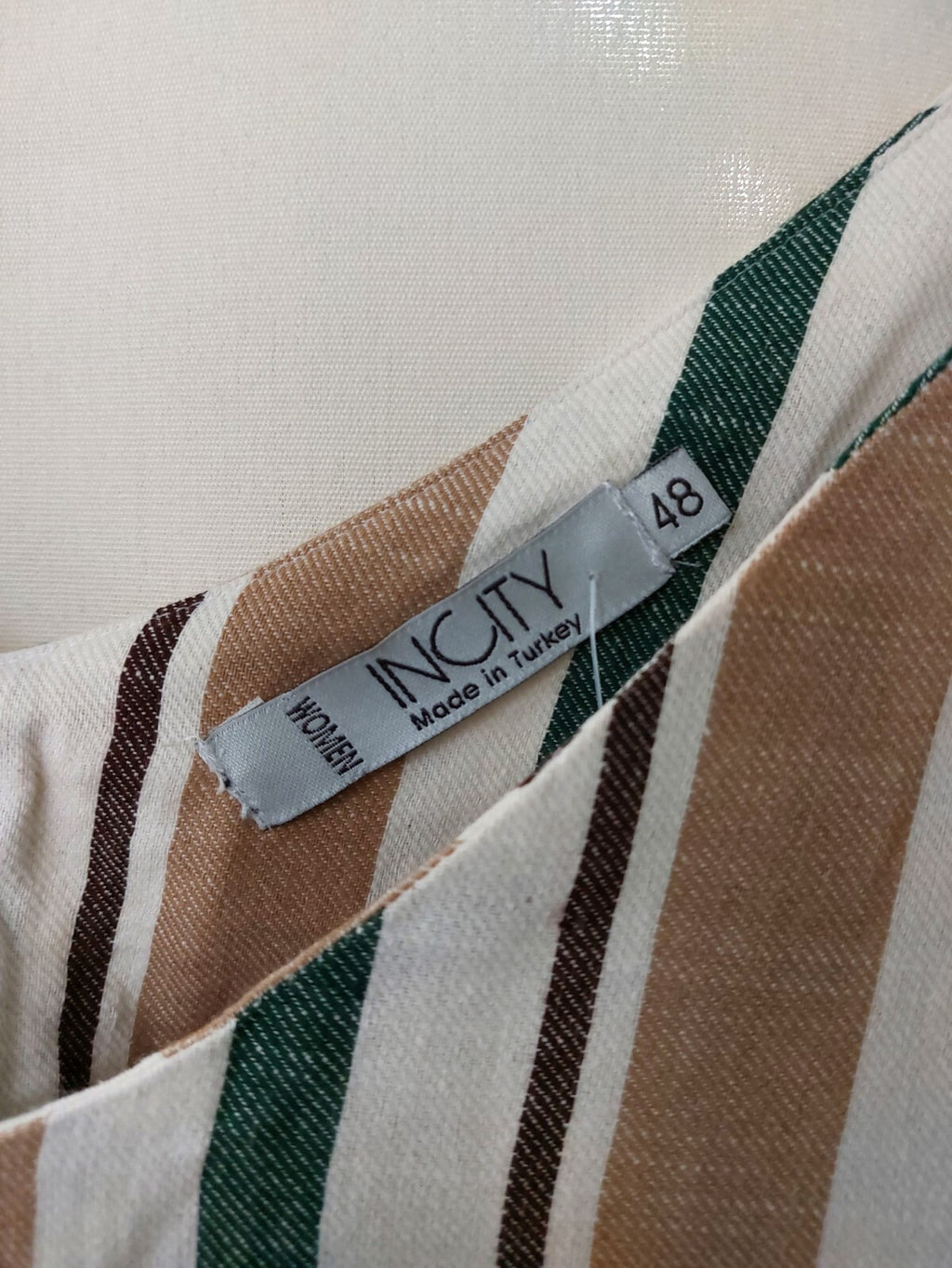 EK4285 Damen Kleid von Incity, gestreift, Gr. 483