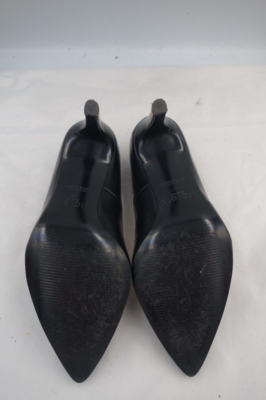 ES0112 Damen Pumps von Mango, schwarz, Gr. 374