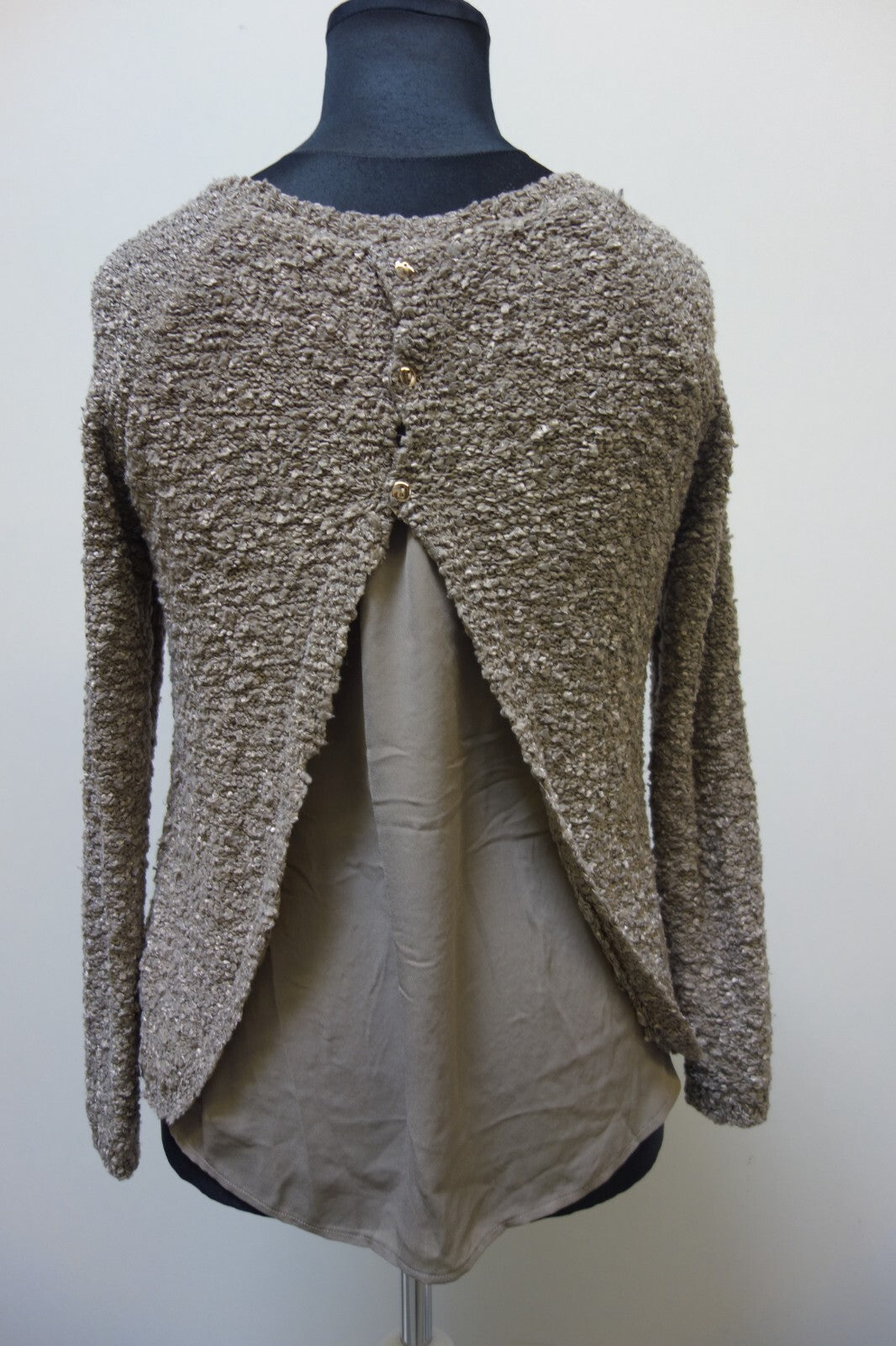 EK3378 Damen Pullover von Orsay, graubraun, Gr. L 4
