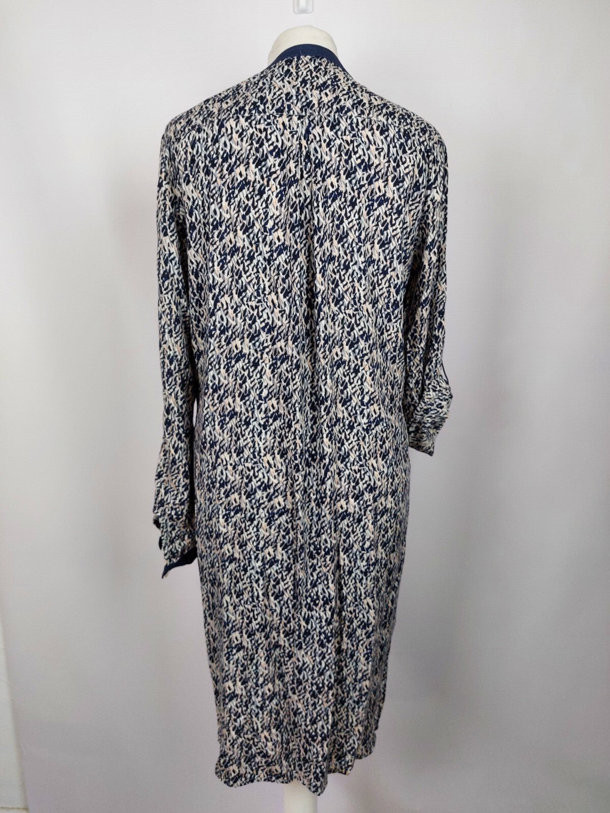 EK5177 Damen Kleid von Globus, blau/grau, Gr. S7
