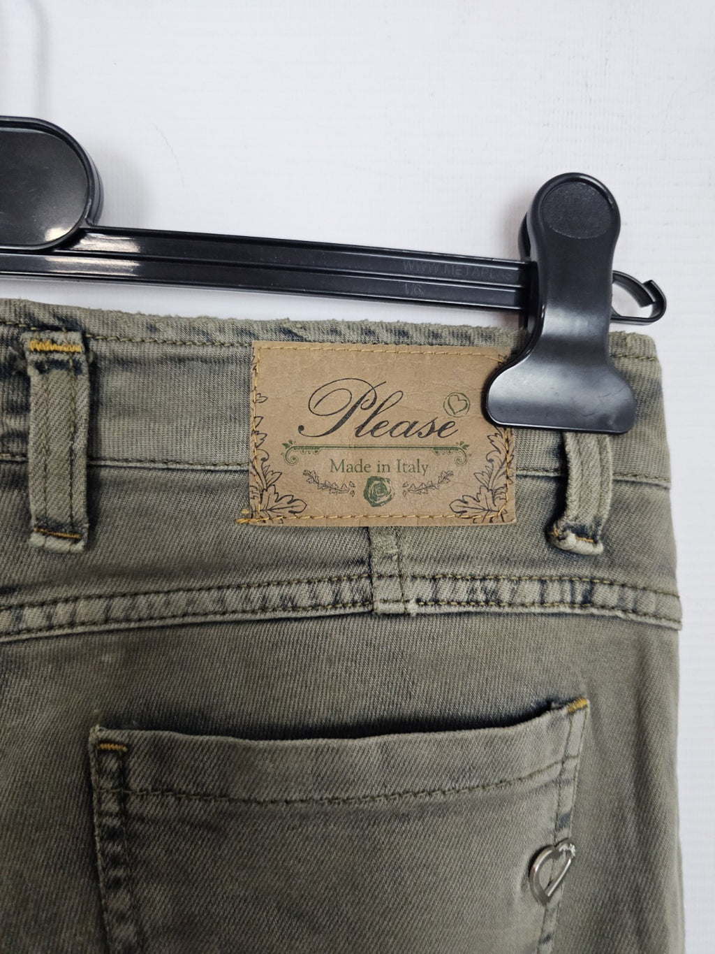 EK9596 Damen Jeans von Please, Grau, Gr. S5