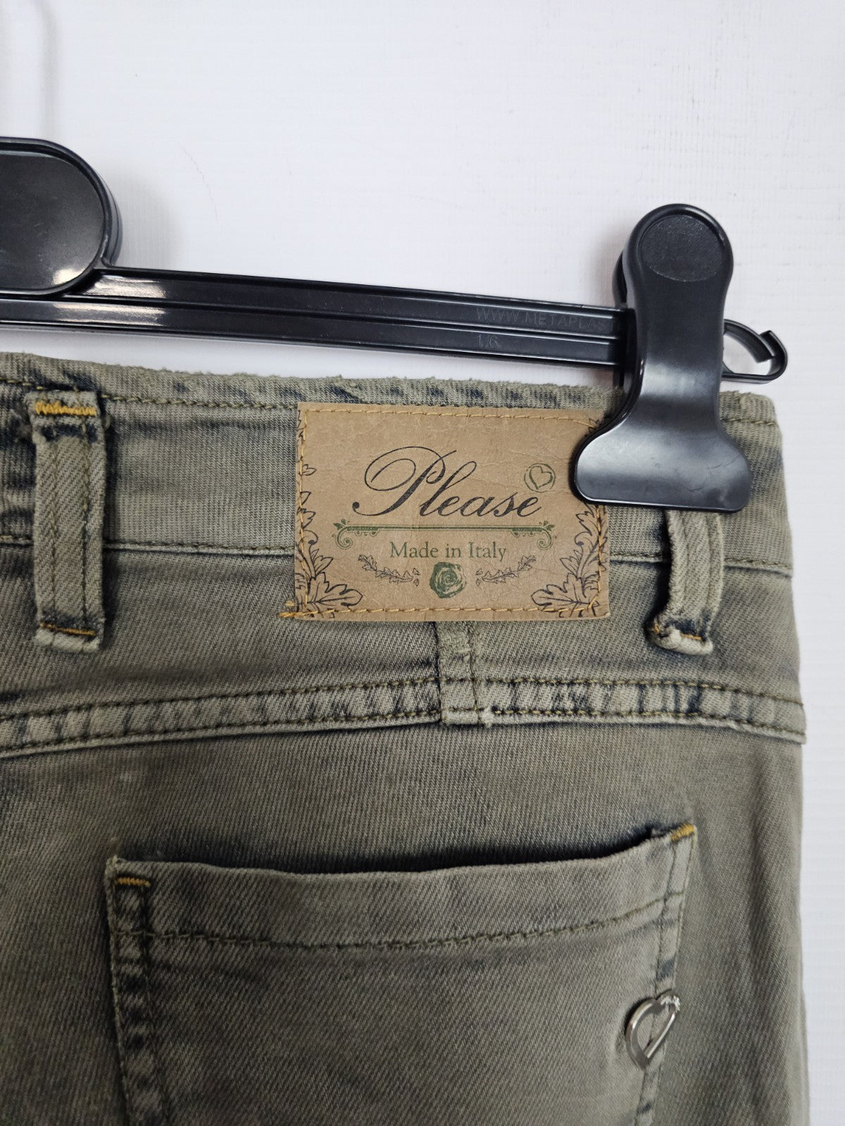 EK9596 Damen Jeans von Please, Grau, Gr. S5