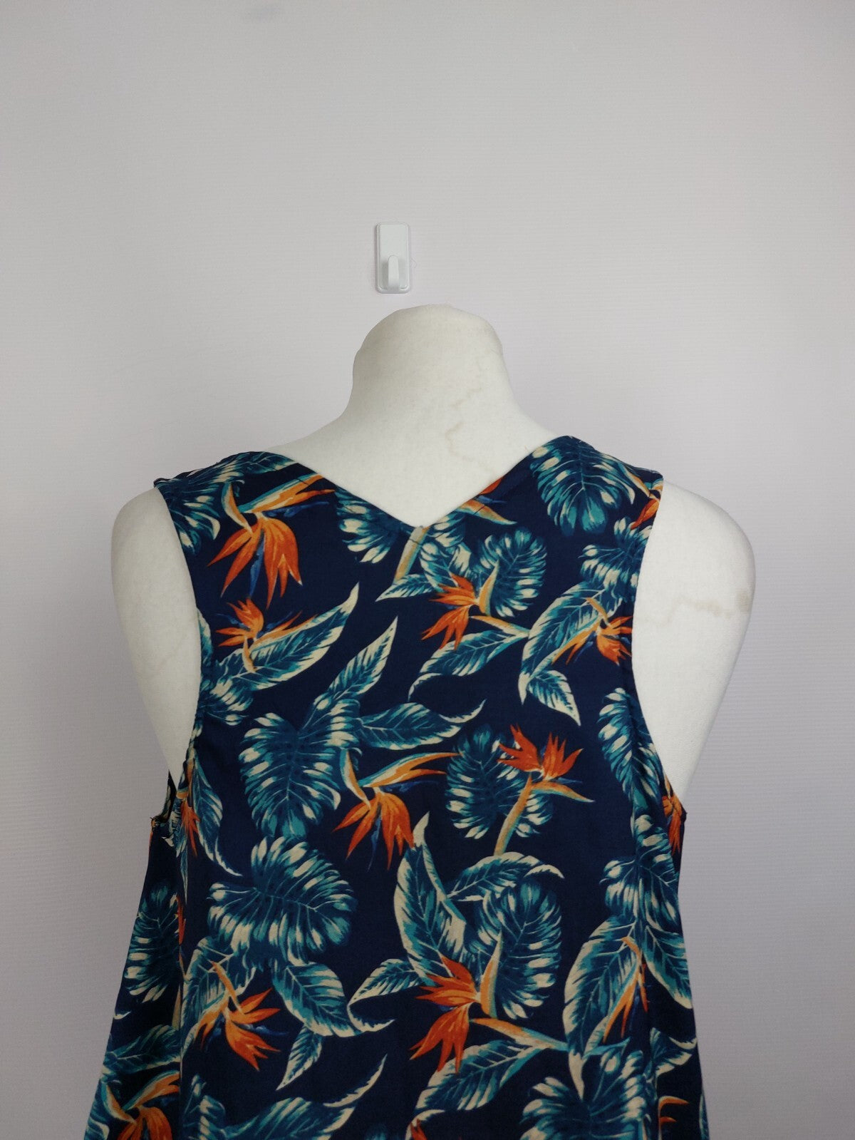 EK4660 Damen Top von MNG Collection, blau-rot, Gr.XL4