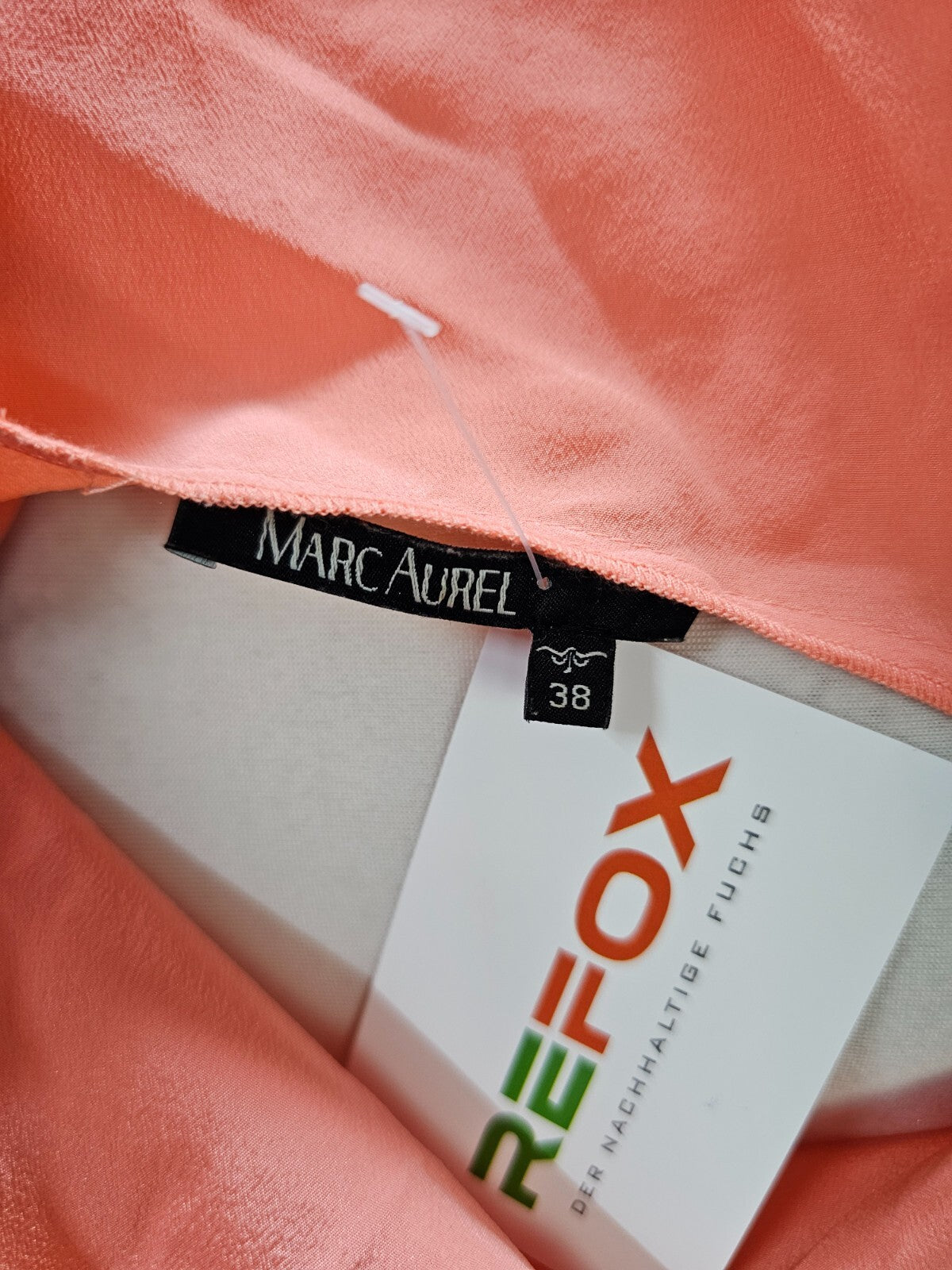 EK6180 Damen Bluse von Marc Aurel, Lachsfarbend, Gr.385