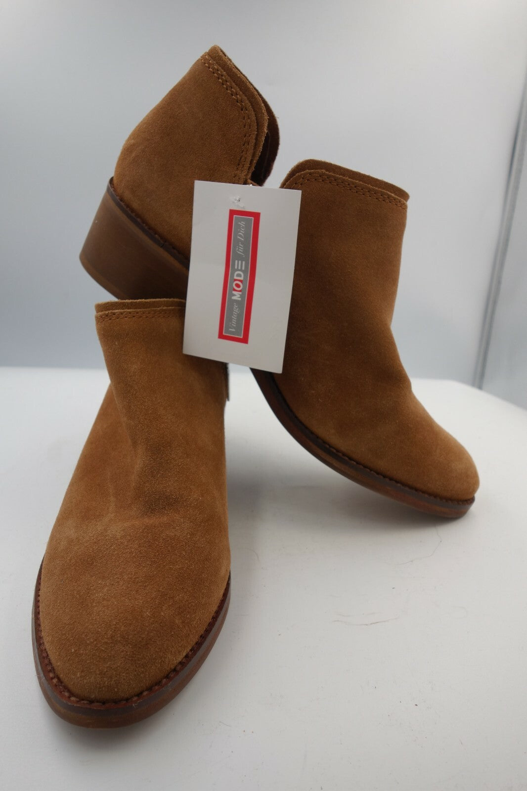 ES0455 Damen Stiefeletten von Pull&Bear, braun, Gr. 400