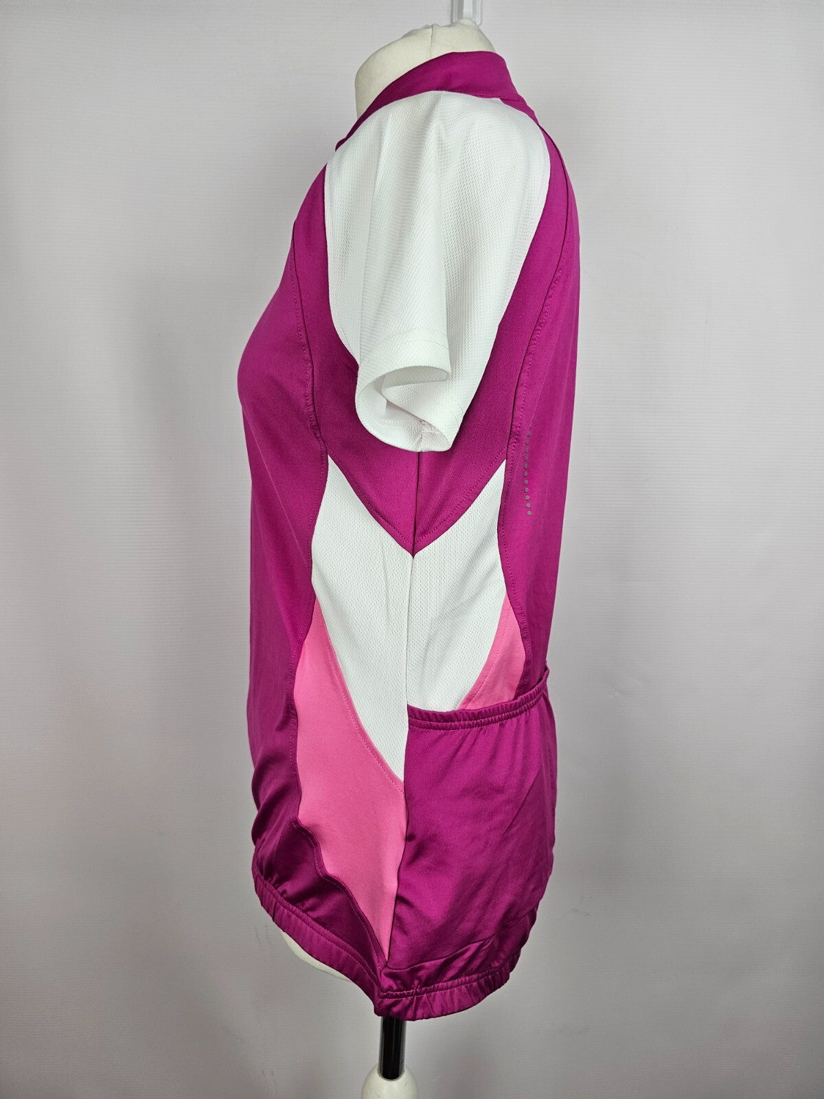 EK5426 Damen Radsport Shirt von Crivit, pink-weiß, Gr.M2
