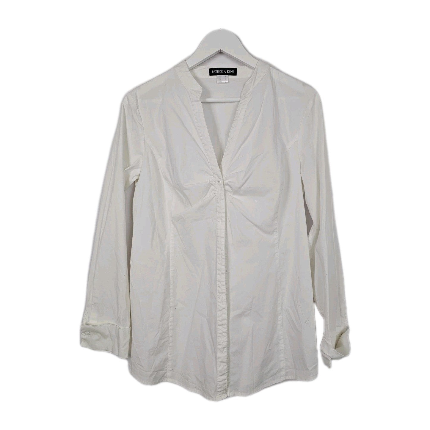 EK10883 Damen Bluse von Patrizia Dini, Weiß, Gr. 440