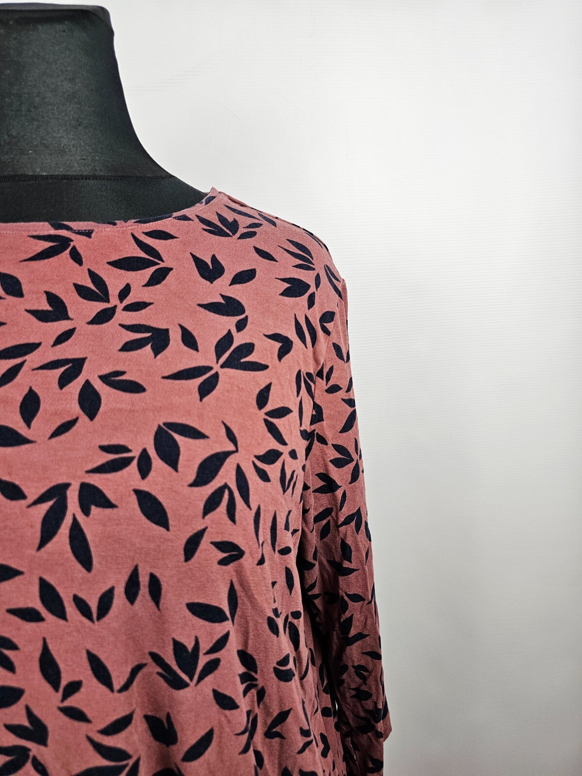 EK5440 Damen Shirt von C&A, marsala/schwarz, Gr. XL1