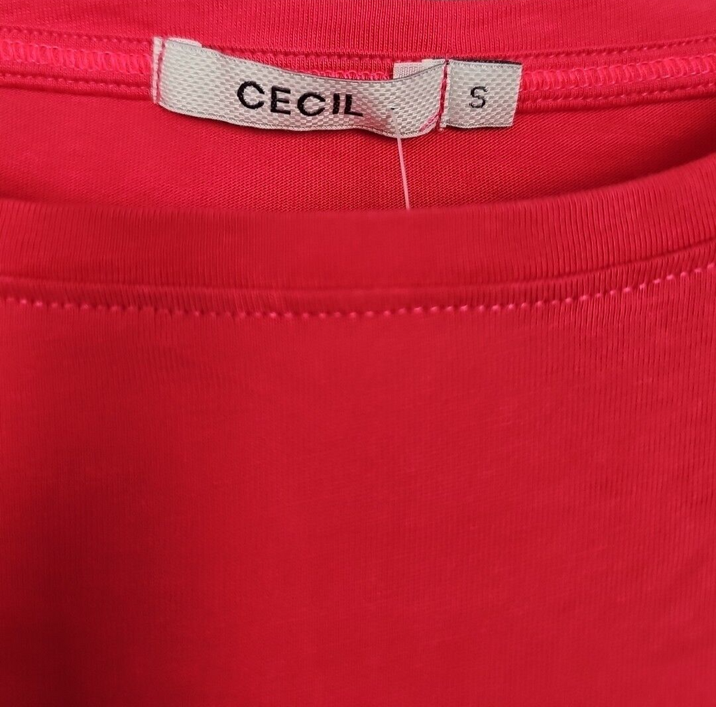 EK3855 Damen Tshirt von Cecil, rot, Gr.S1