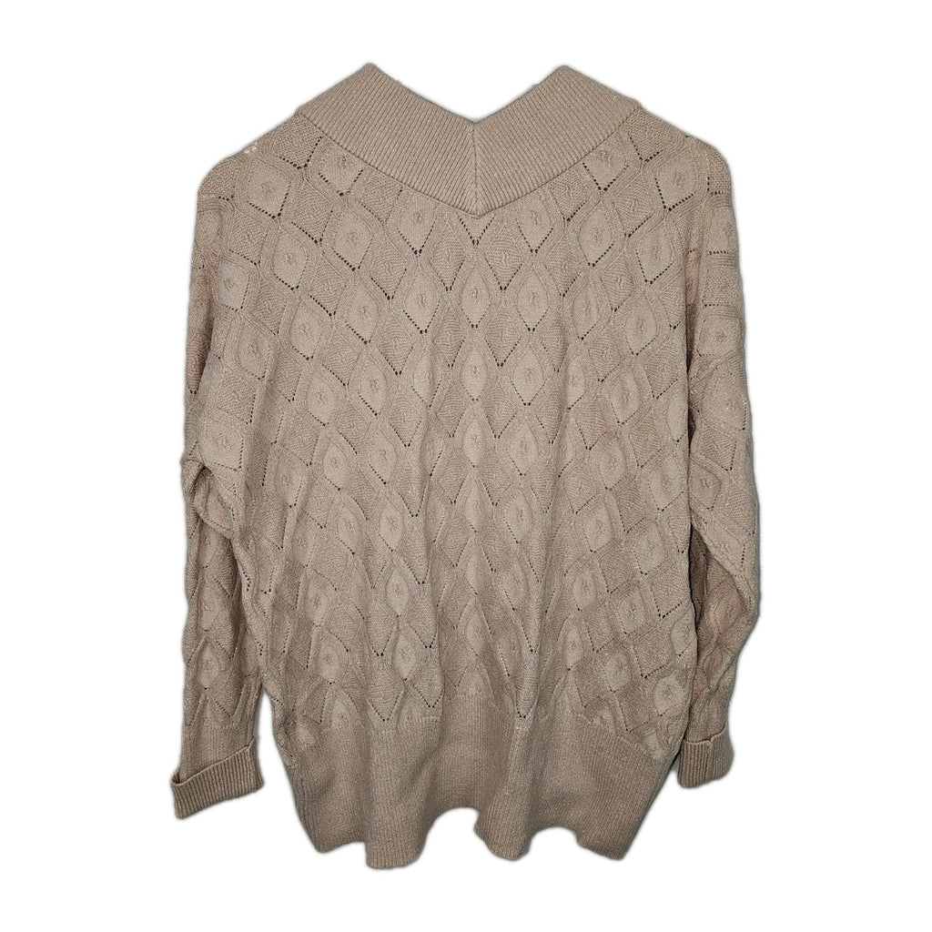 EK11307 Damen Pullover von Estelle Jolie, Altrosa, Gr. 403