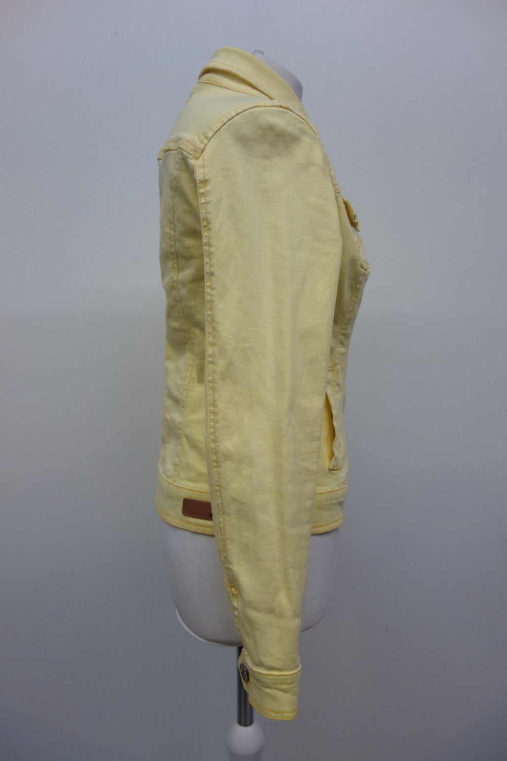 EK2222 Damen Jeansjacke gelb von Street One, Größe 363