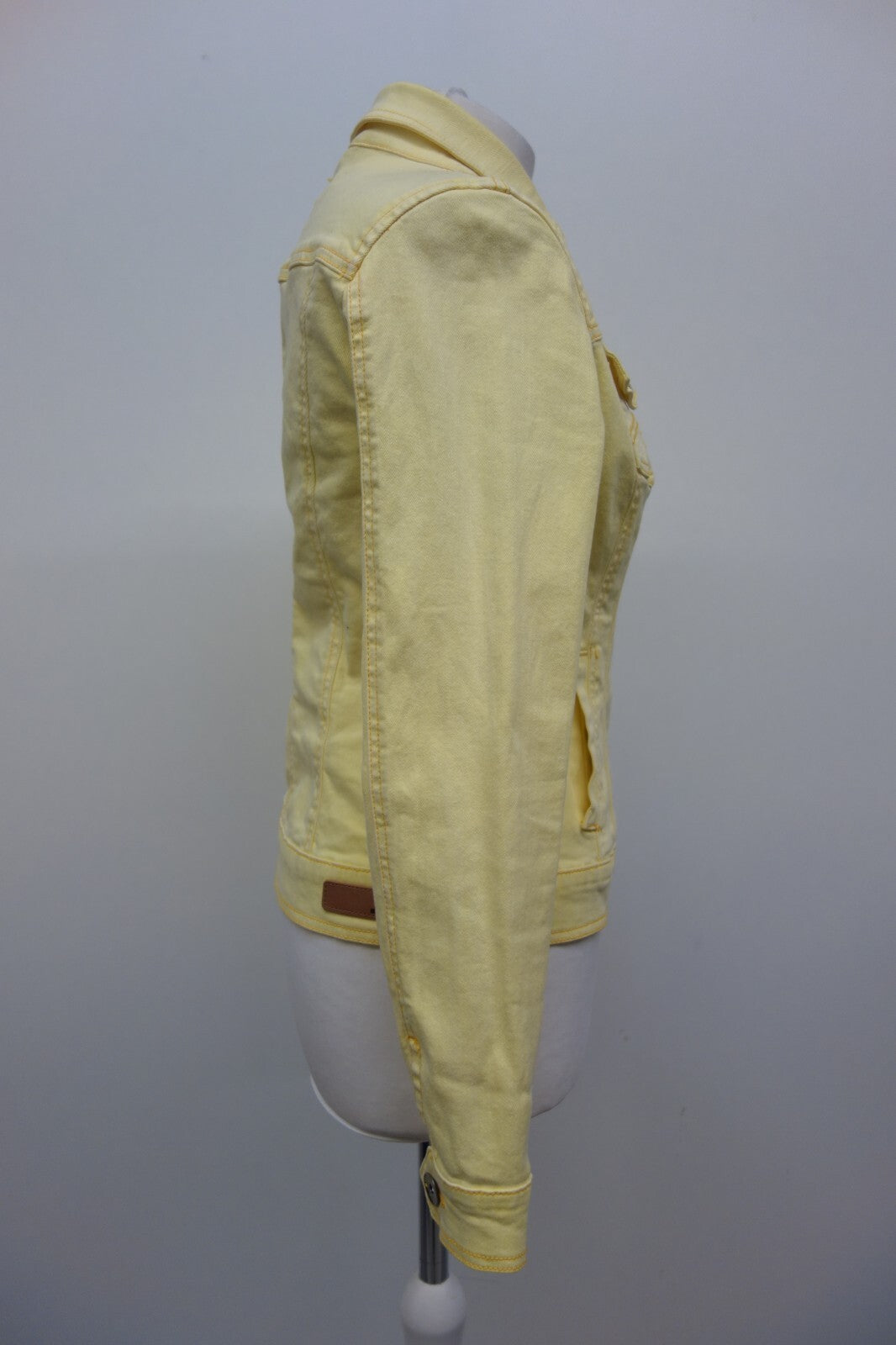 EK2222 Damen Jeansjacke gelb von Street One, Größe 363