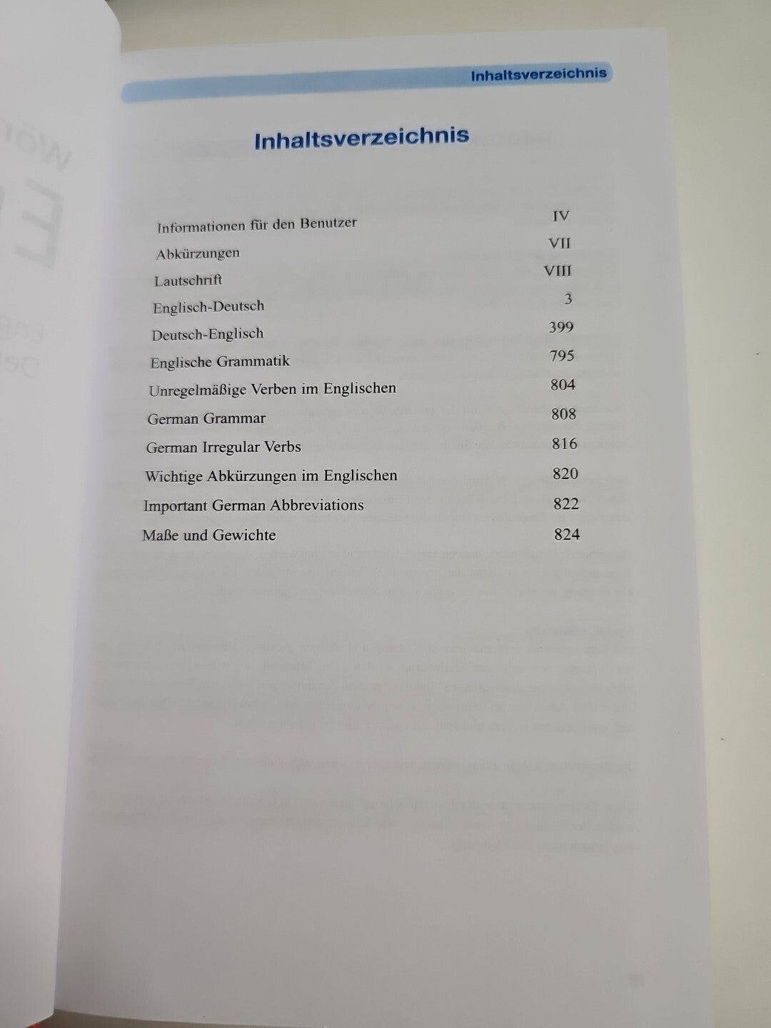 EB1652 Wörterbuch Englisch mit über 200000 Angaben mit Bildwörterbuch 1