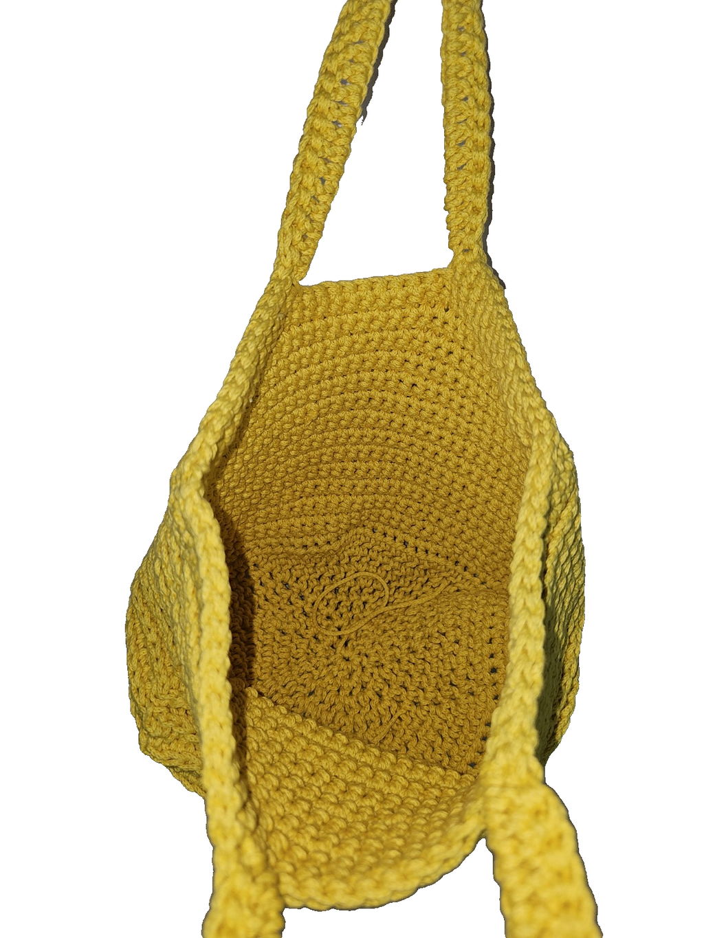 EK7842 Handgemachte Handtasche Gelb3