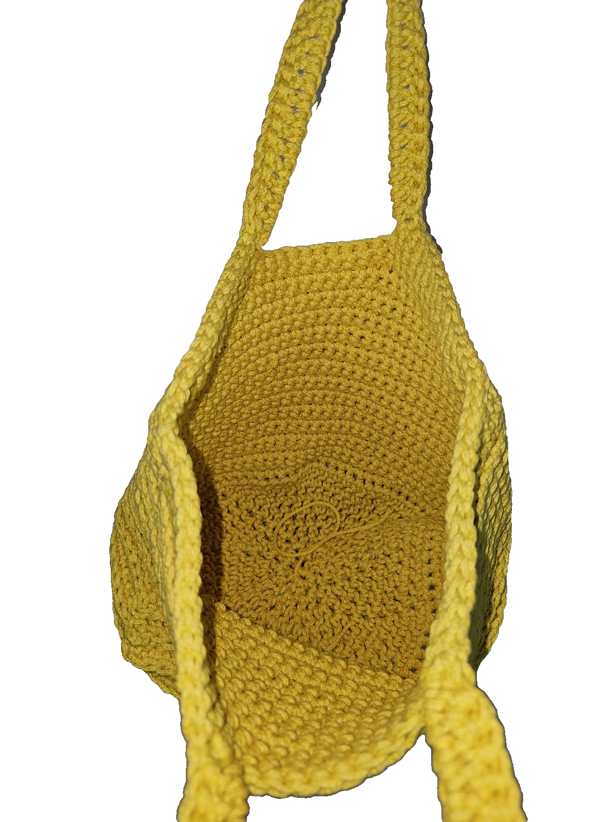 EK7842 Handgemachte Handtasche Gelb3
