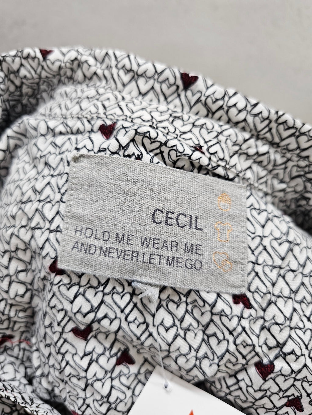 EK1077 Damen Bluse von Cecil, schwarz-weiß, Gr.S4
