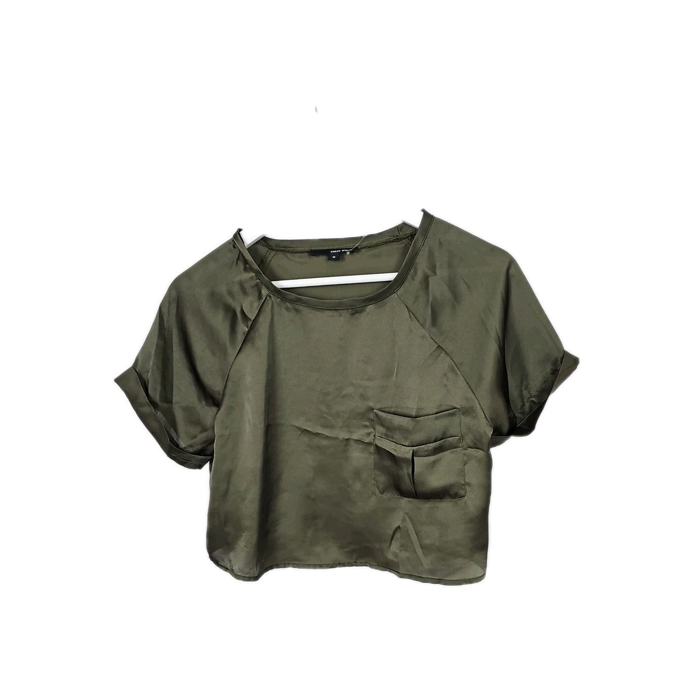 EK114 Damen T-Shirt Tally Weijl Gr.M Grün0