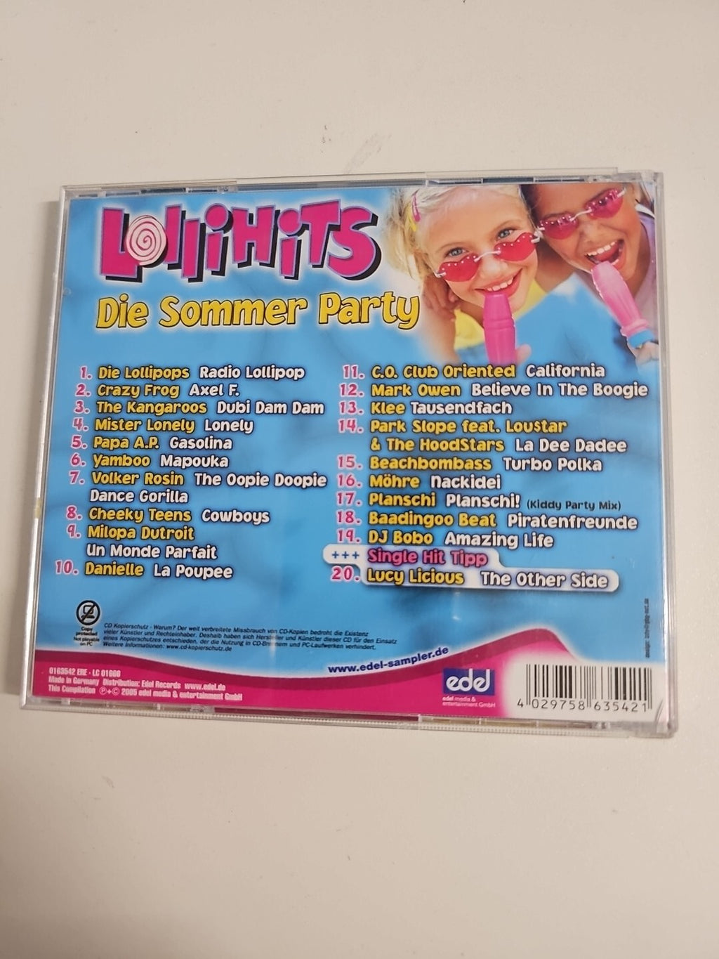 EB1480 Various - Lollihits - Die Sommerparty3