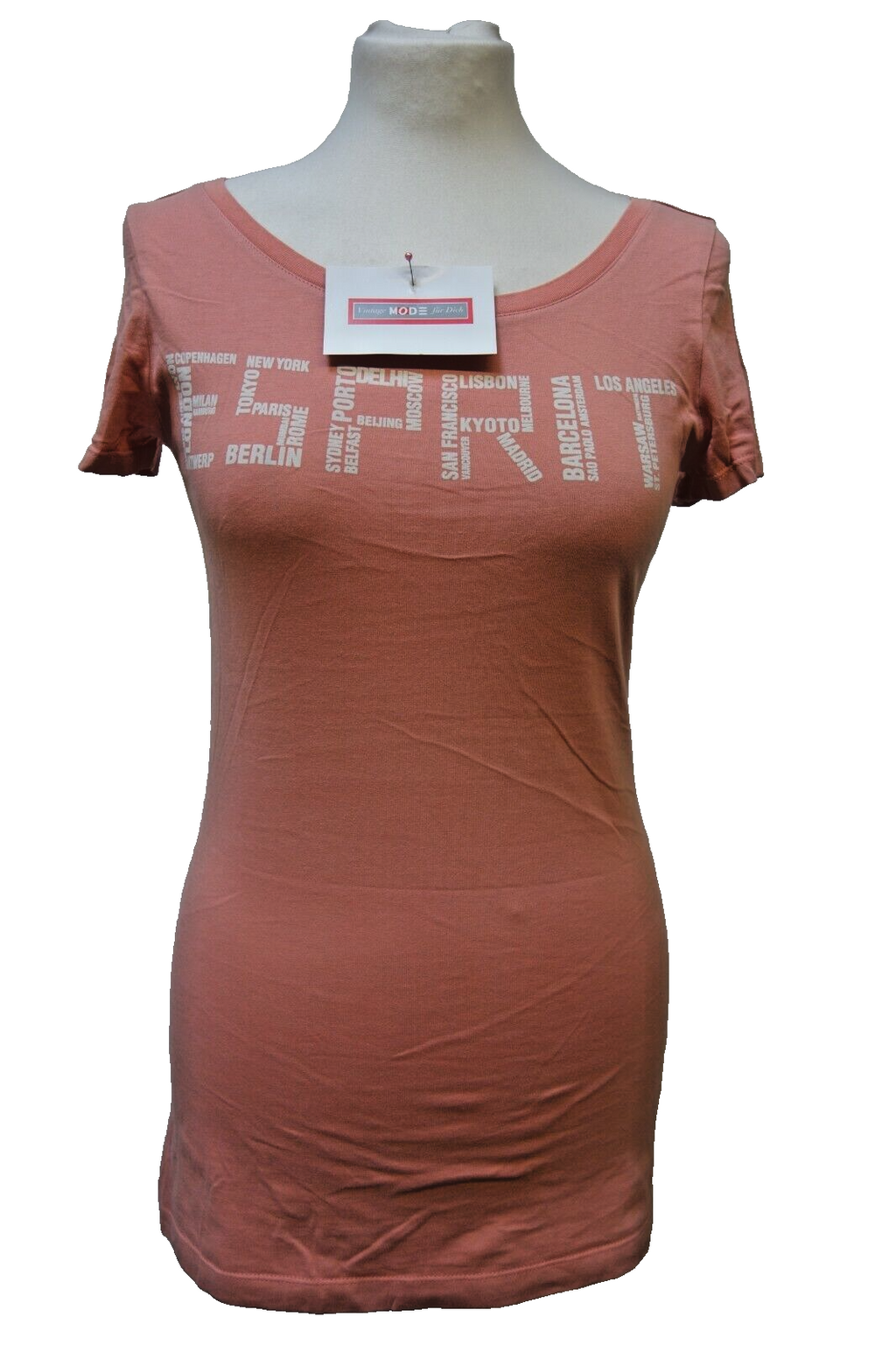 EK1350 Damen T-Shirt von Esprit, Gr. M, rosa0