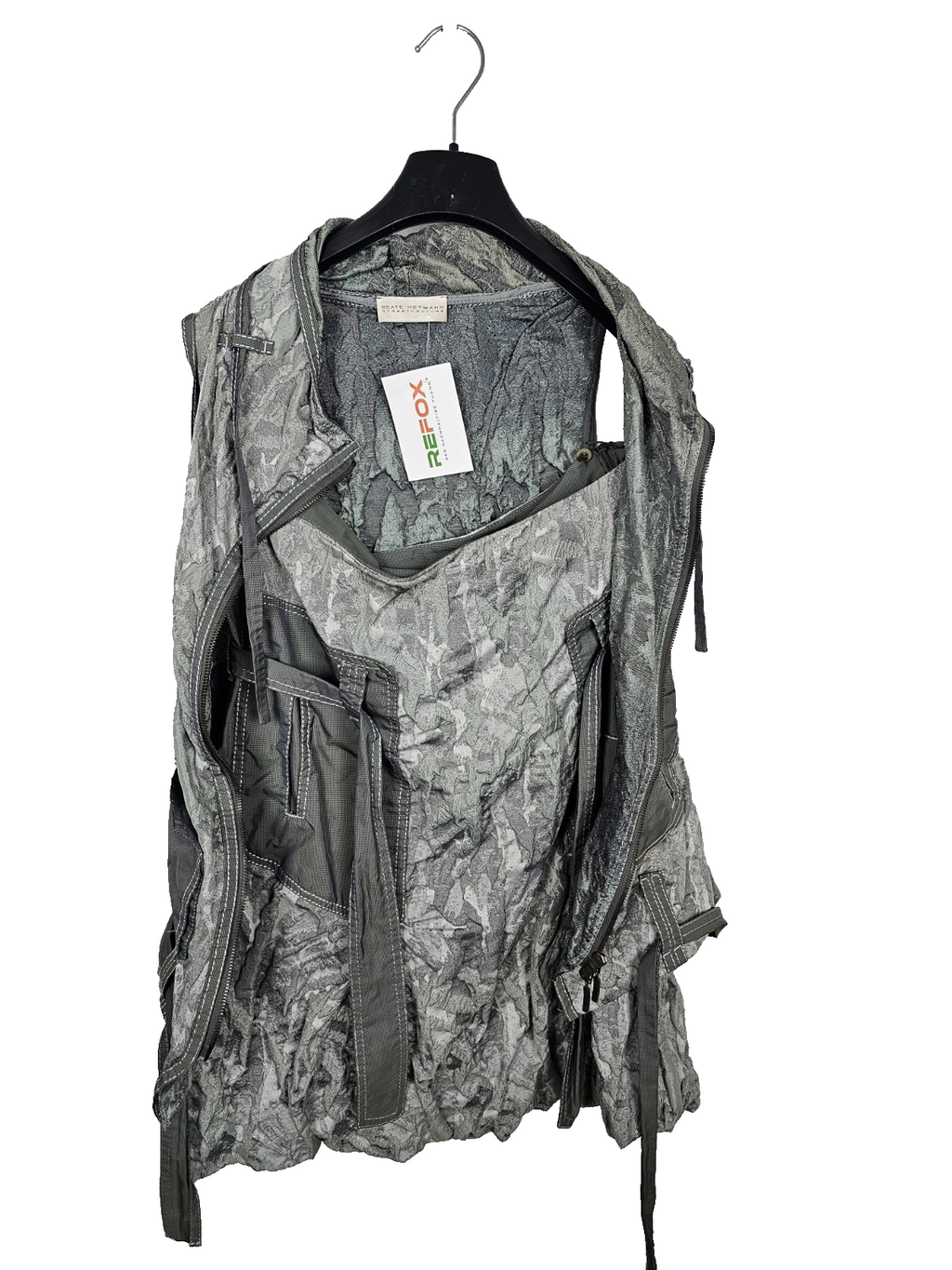 EK7205 Rock + Strickjacke von Beate Heymann Streetcouture, Camouflage, Gr.384
