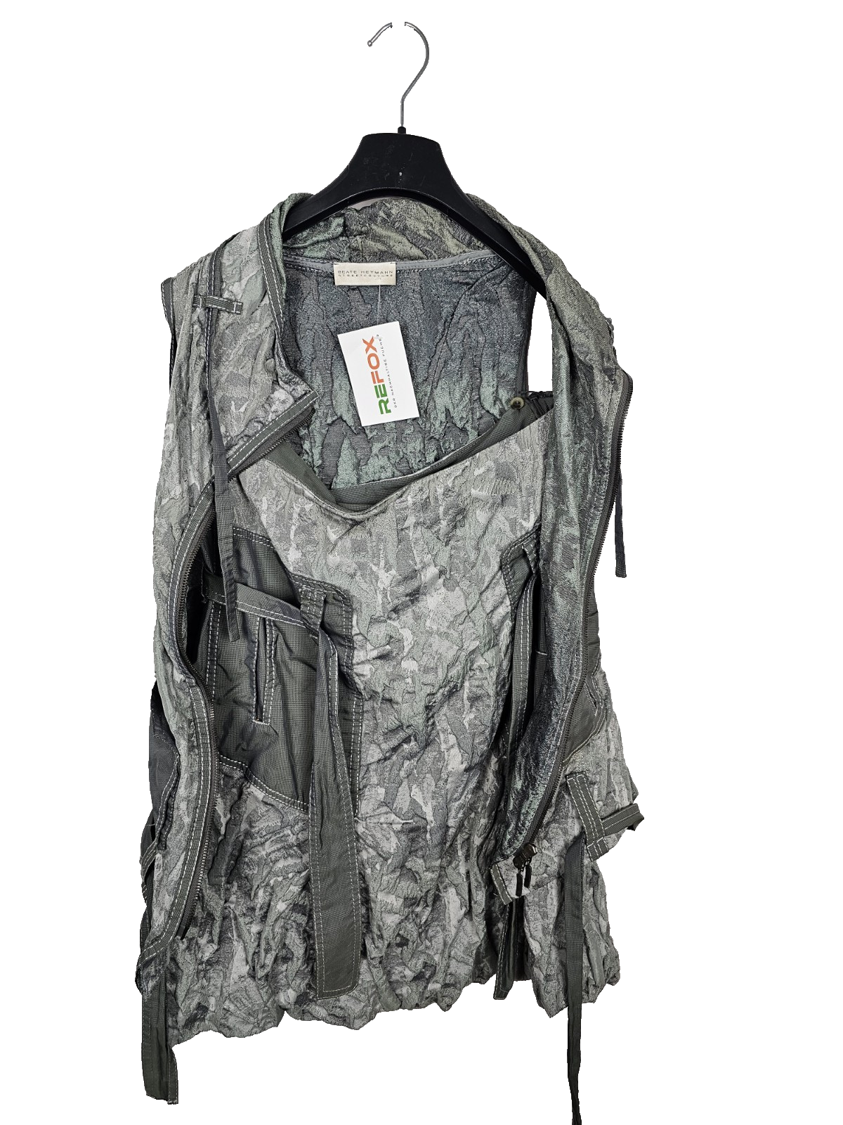 EK7205 Rock + Strickjacke von Beate Heymann Streetcouture, Camouflage, Gr.384