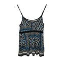 EK8982 Damen Trägershirt von Street One, blau-schwarz, Gr.42 0