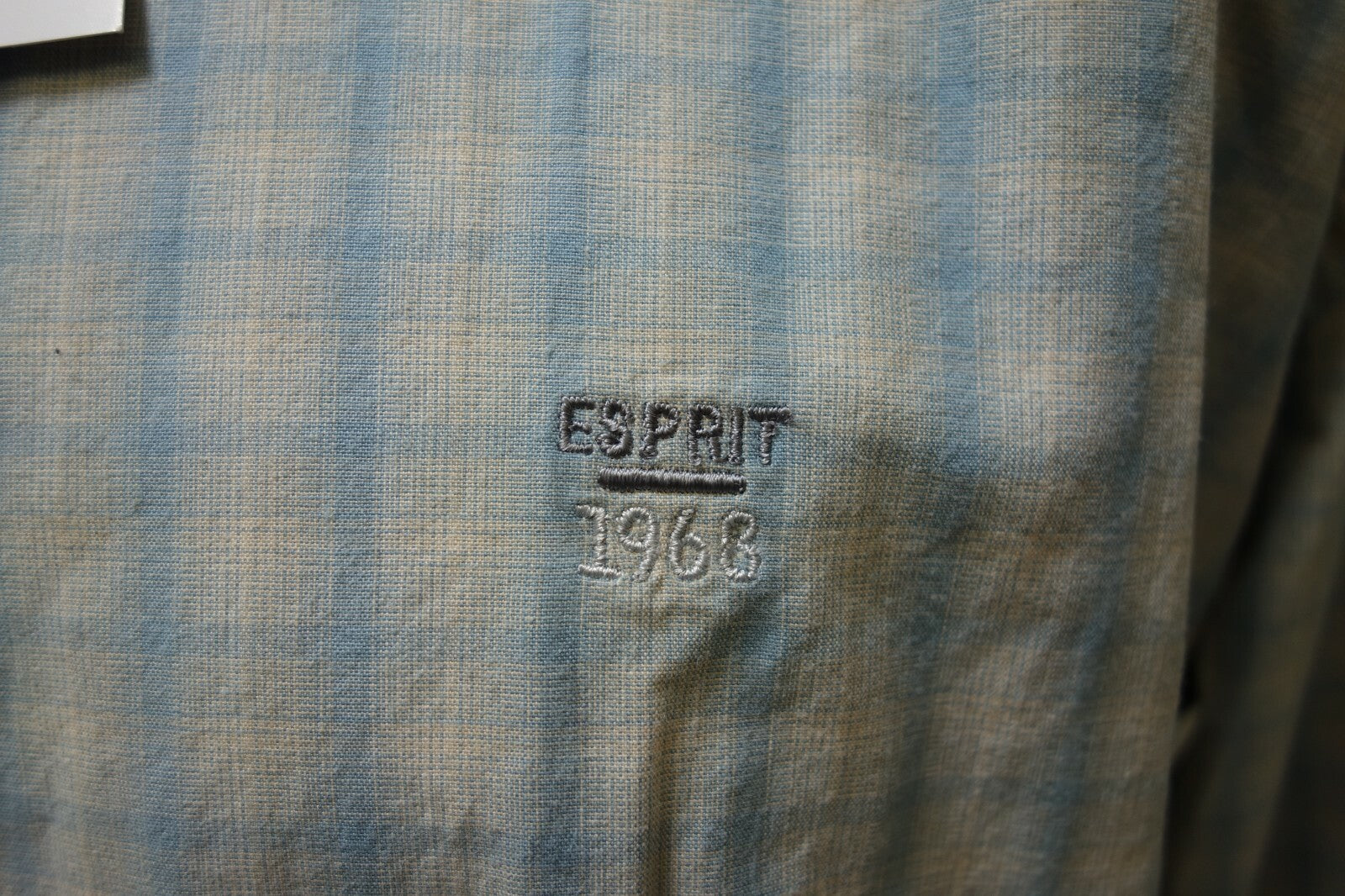 EK0701 Herren Hemd von Esprit, blau, kariert, XL2