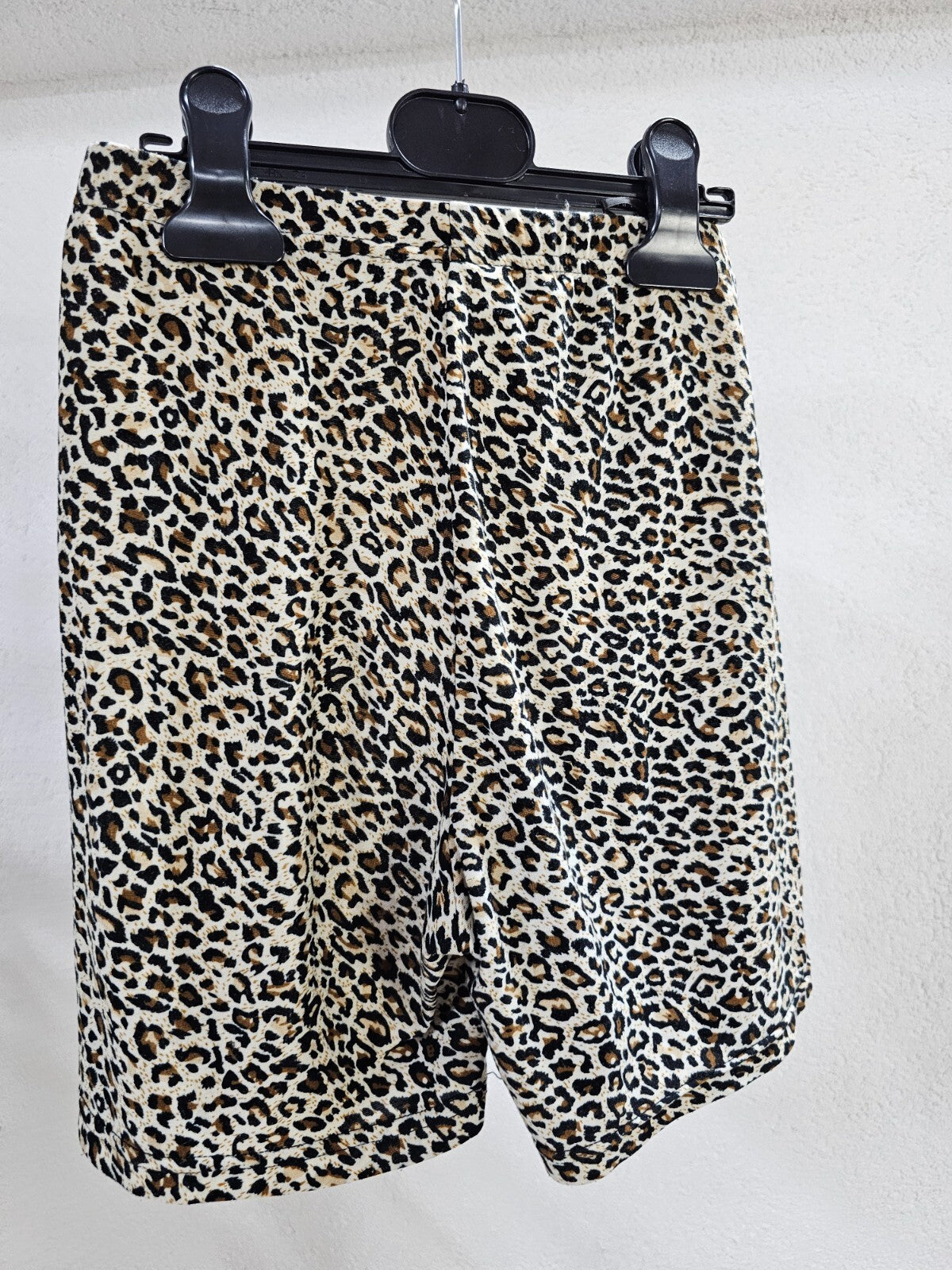 EK5754 Damen Stoff Shorts von SheIn, Leolook, Gr. XS3