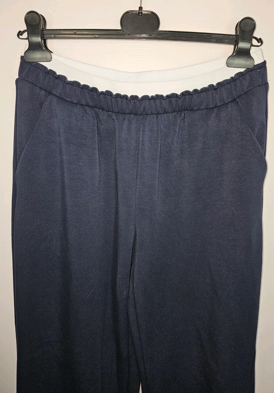 EK9729 Damen Stiffhose von Laura Torelli, Dunkelblau, Gr. M1