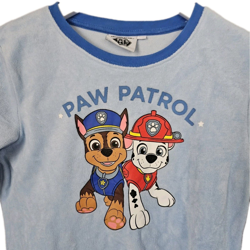 EK8999 Jungen Schlafanzug von Paw Patrol, blau, Gr.122/1282